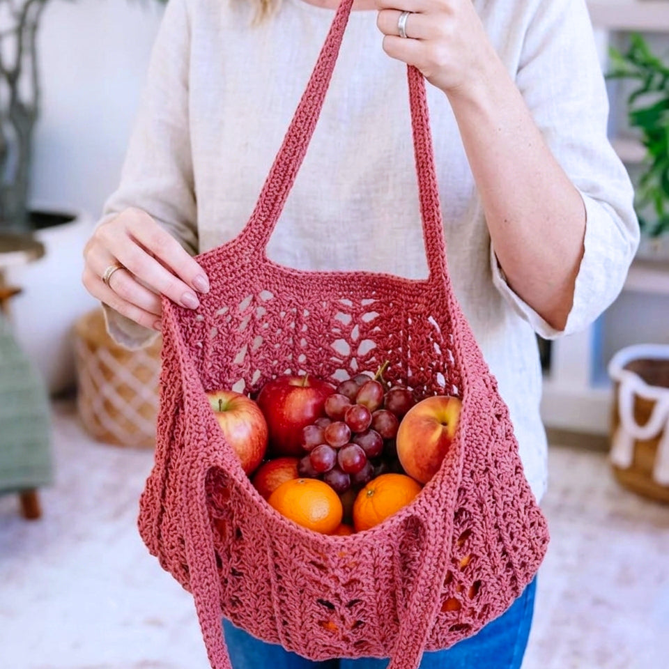 Crochet Market Bag – The Stylish, Reusable & Handmade Tote Everyone Loves