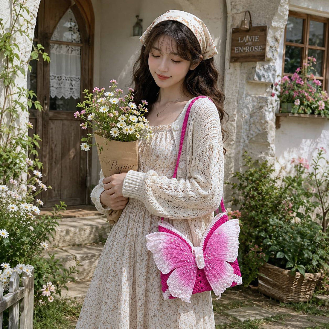 How to Style a Butterfly Crochet Bag – Cute Outfit Ideas for Every Aesthetic