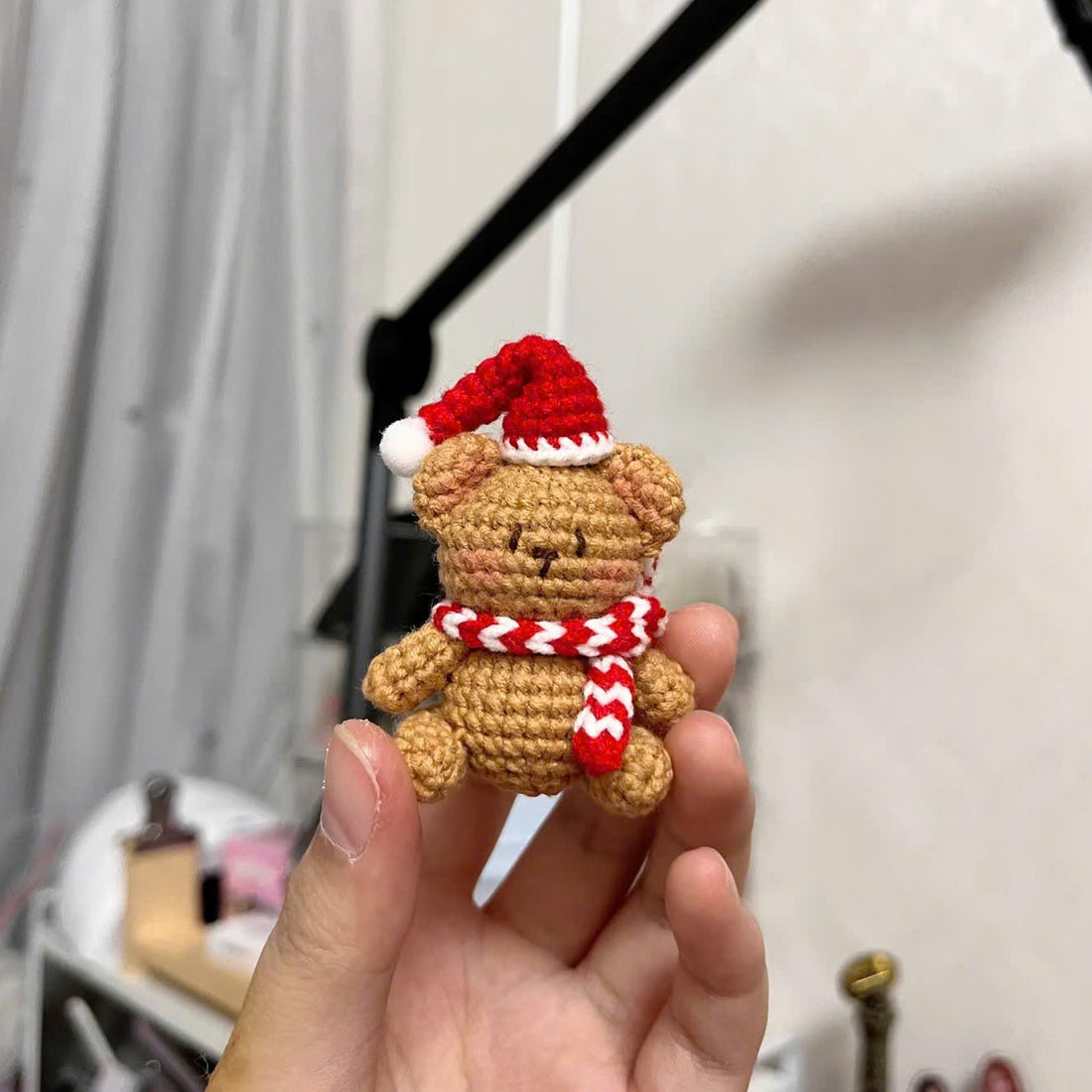 Free Christmas Little Bear Amigurumi Crochet Pattern