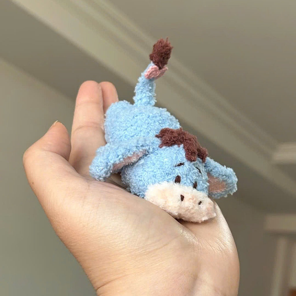 Handmade Winnie the Pooh & Friends Plush Set | Crochet Amigurumi Pooh, Piglet, Tigger, Eeyore & Duffy Bear