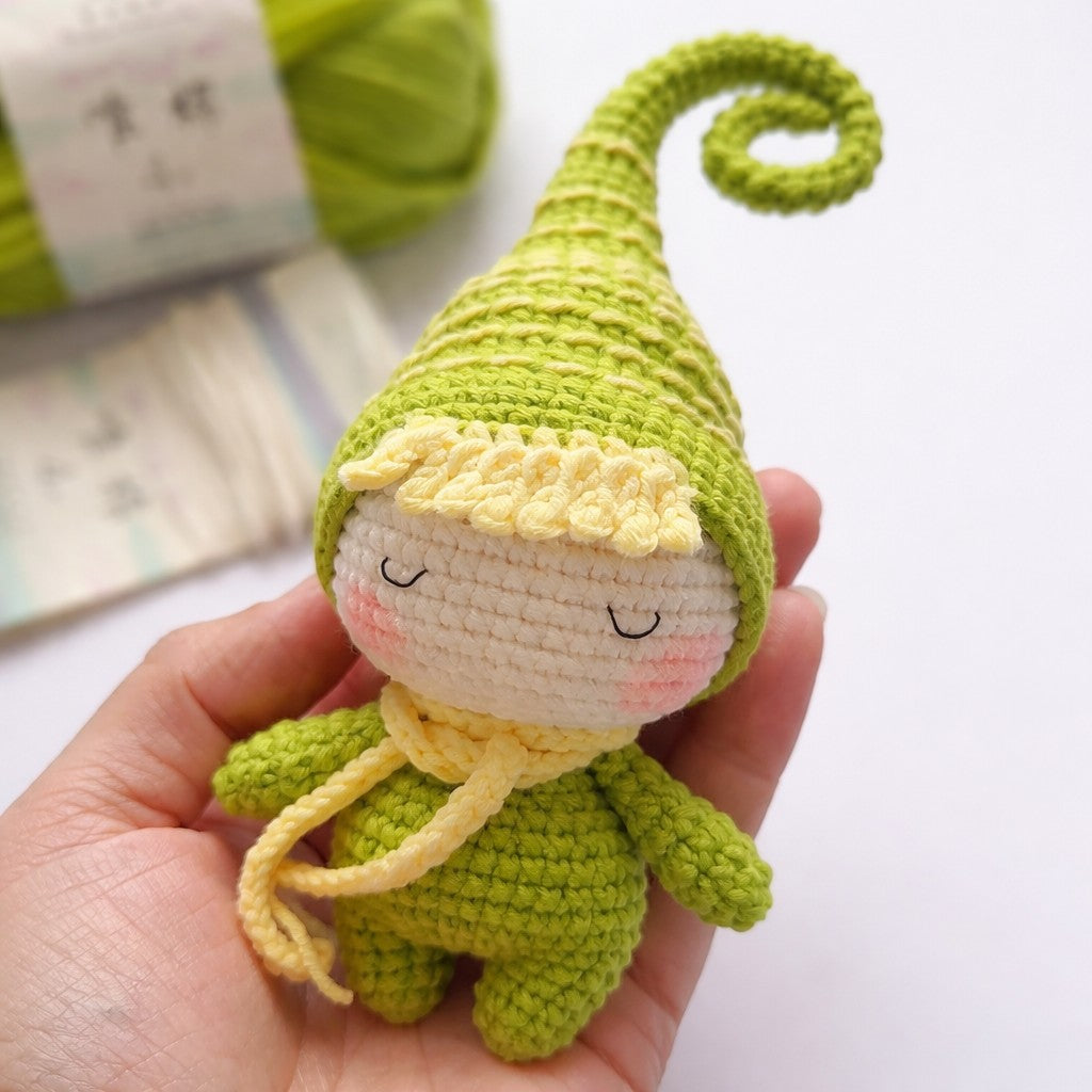Little Green Elf Crochet Pattern | PDF + Video Tutorial