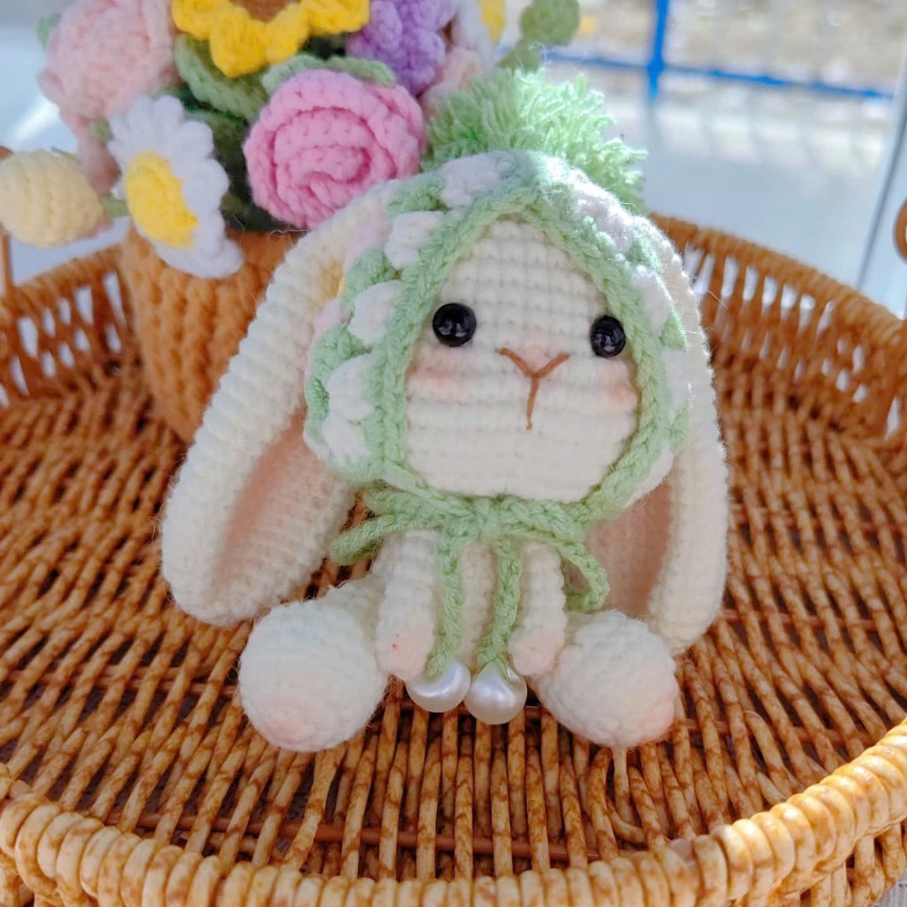 Long Eared Bunny Crochet Pattern | PDF Tutorial