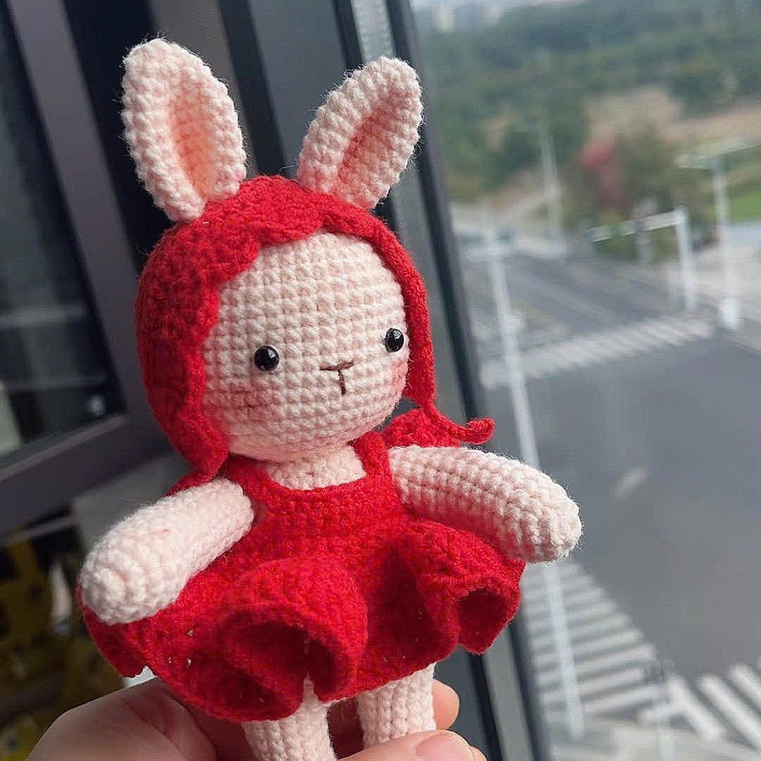 Easy & Elegant Bunny Crochet Pattern in Dress for Beginners | Video Tutorial