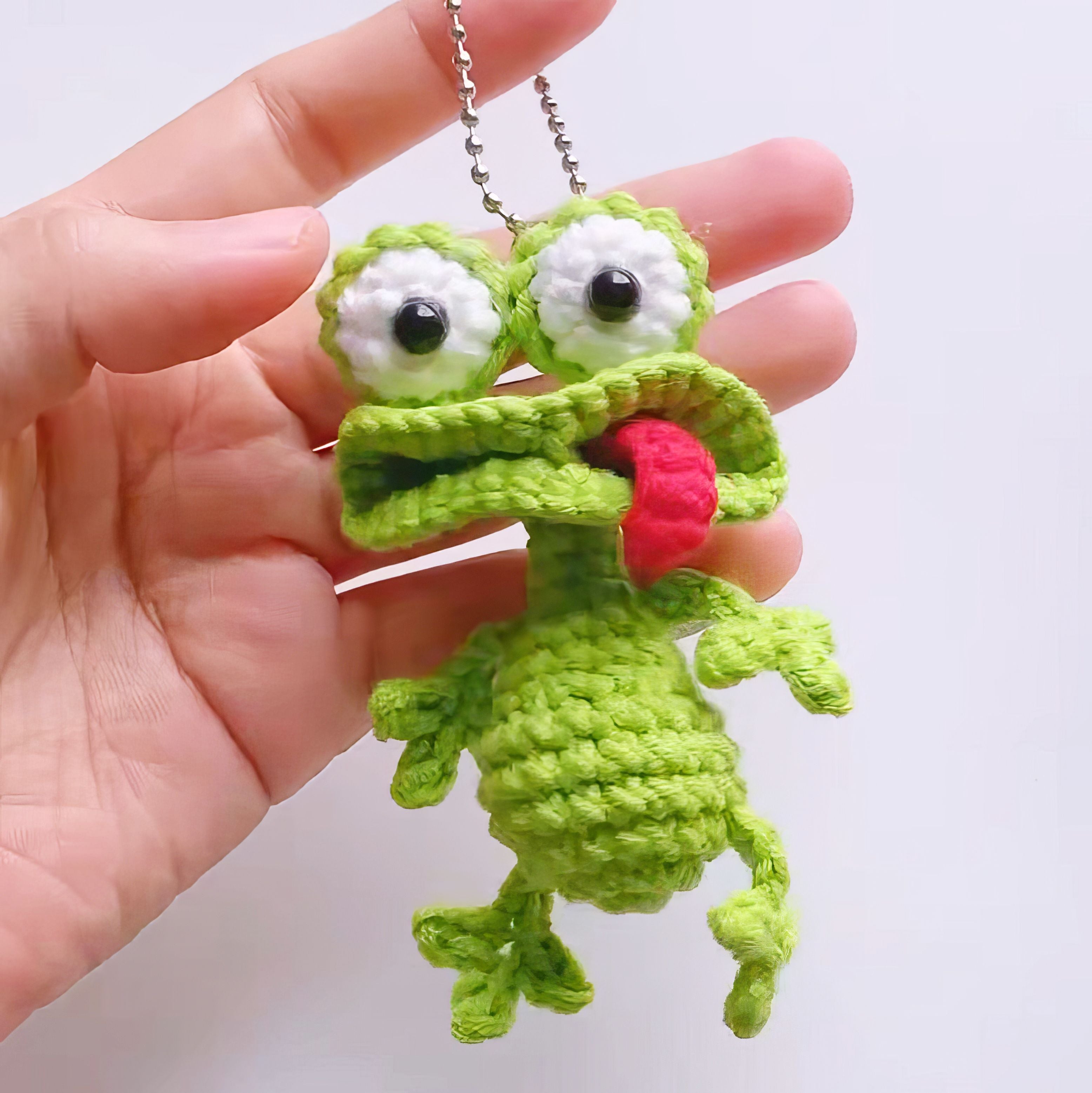 Frog & Duck Keychain Crochet Pattern | PDF + Video Tutorial