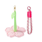 Flower Wrist Yarn Holder Spinner – Portable Crochet Yarn Organizer | Rotating Yarn Ball Holder for Knitting & Crochet