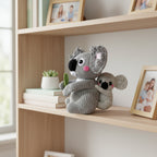 Koala Mom & Baby Amigurumi Crochet Pattern PDF – Cute Stuffed Animal Tutorial (EN/DE)