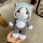 Easy & Cozy Toby Cat Crochet Pattern with Hood for Beginners