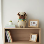 Pug Puppy Amigurumi Crochet Pattern – PDF Digital Download | Cute Dog Plush Toy Tutorial (English & German)