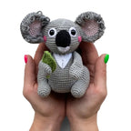 Koala Mom & Baby Amigurumi Crochet Pattern PDF – Cute Stuffed Animal Tutorial (EN/DE)