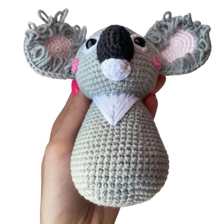 Koala Mom & Baby Amigurumi Crochet Pattern PDF – Cute Stuffed Animal Tutorial (EN/DE)