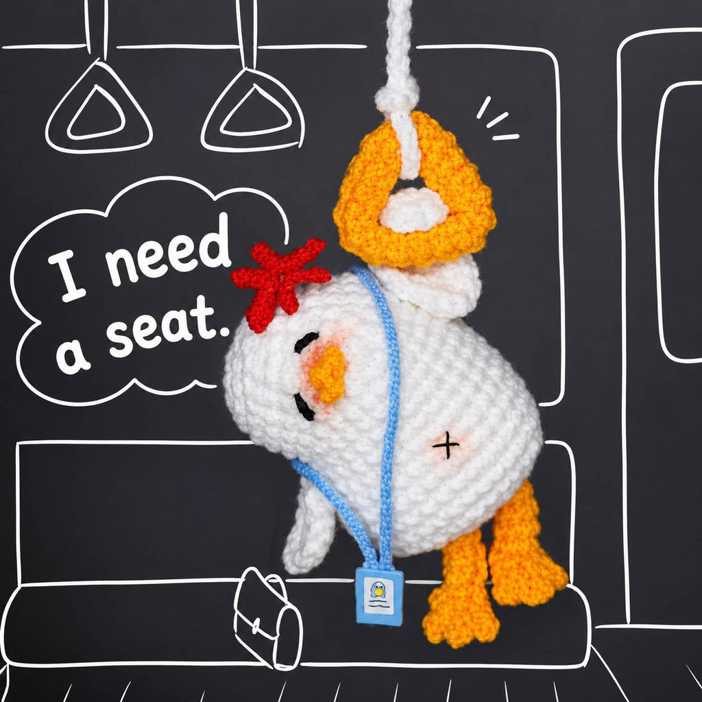 Bundle - 7 Emotional Support Duck Crochet Pattern PDF | Funny Amigurumi Ducks
