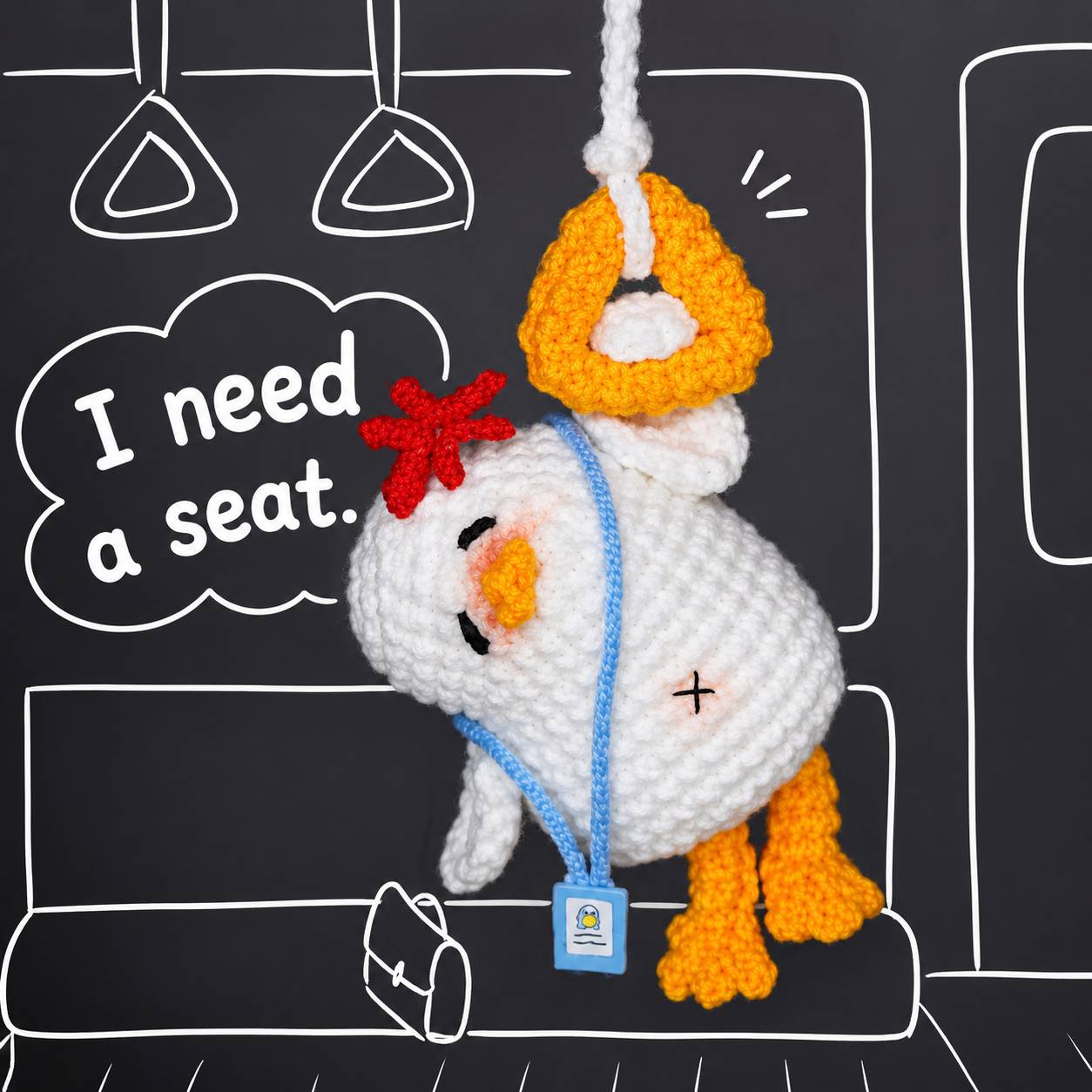Bundle - 7 Emotional Support Duck Crochet Pattern PDF | Funny Amigurumi Ducks