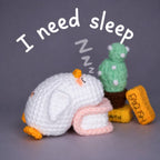 Bundle - 7 Emotional Support Duck Crochet Pattern PDF | Funny Amigurumi Ducks