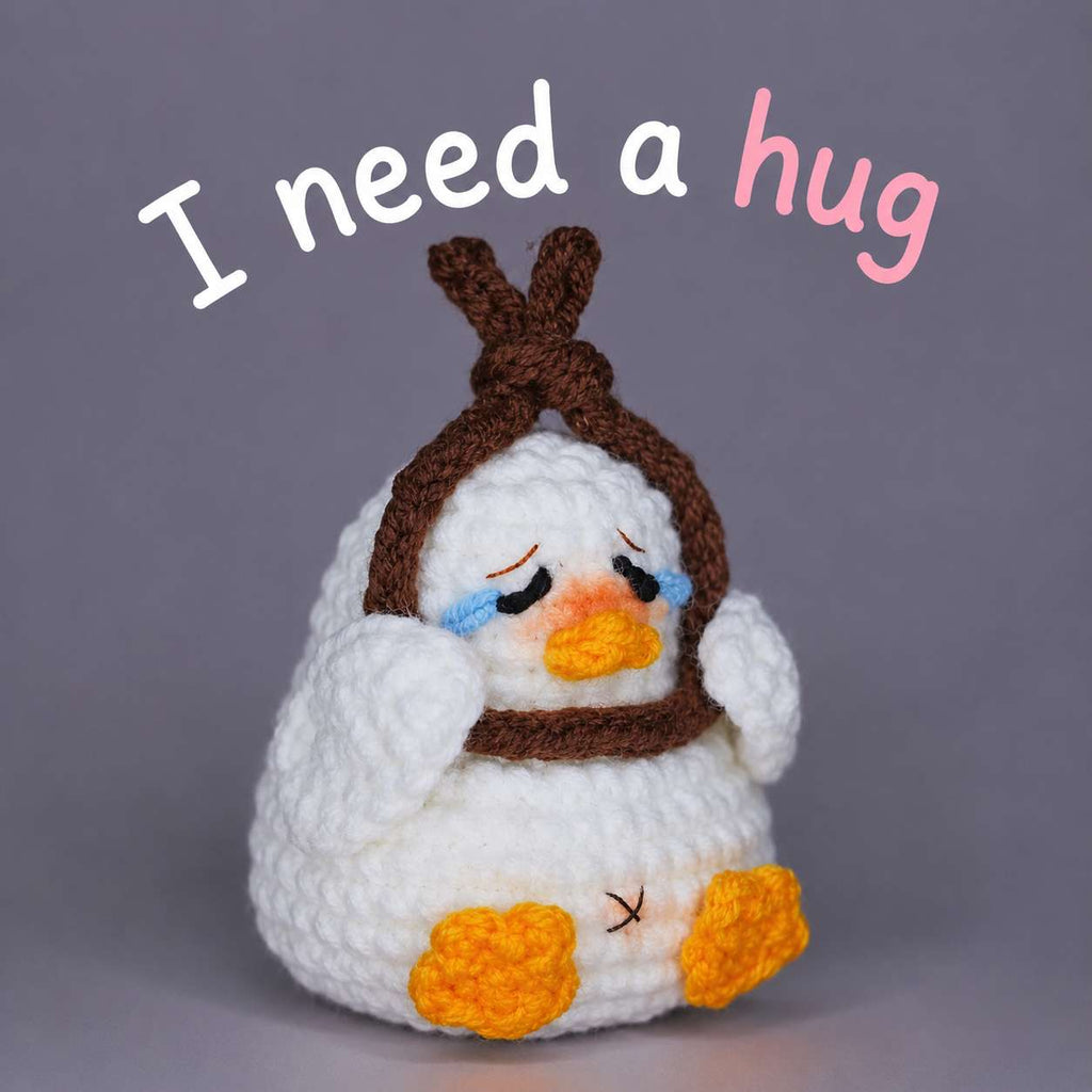 Bundle - 7 Emotional Support Duck Crochet Pattern PDF | Funny Amigurumi Ducks