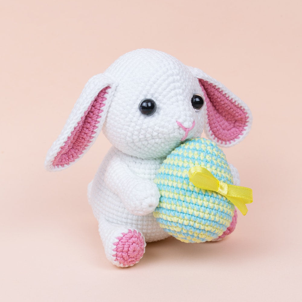 FREE Bunny with Easter Egg Crochet Pattern | PDF (Instant Download)