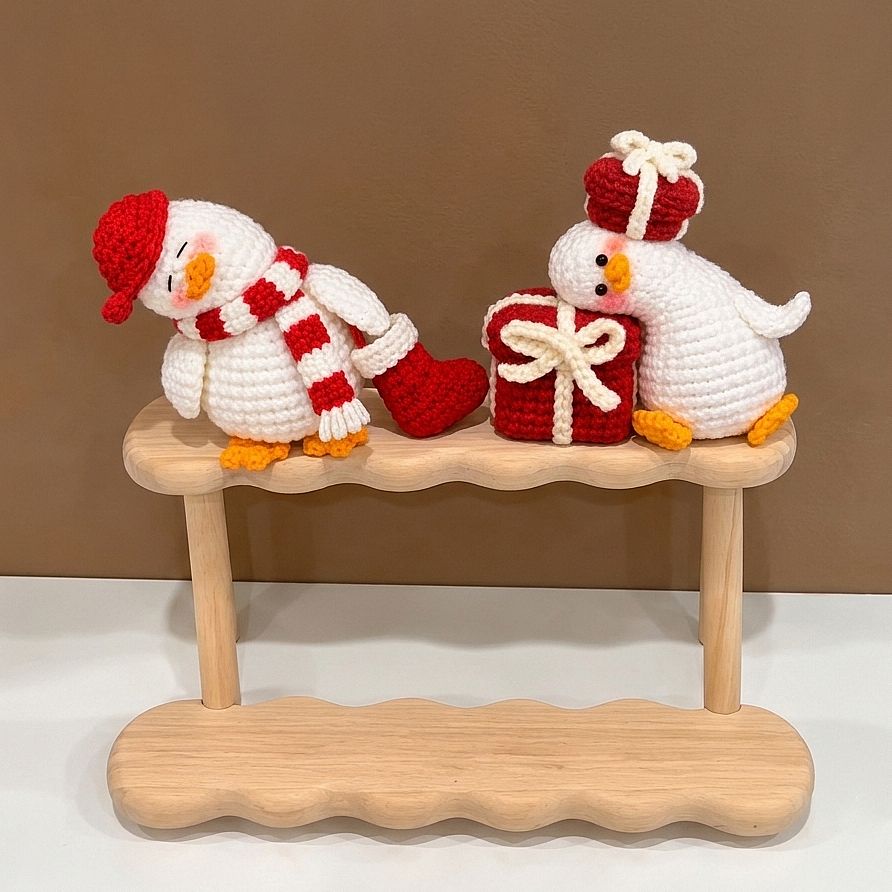 Christmas Duck Crochet Pattern Bundle PDF – 3 Festive Amigurumi Ducks