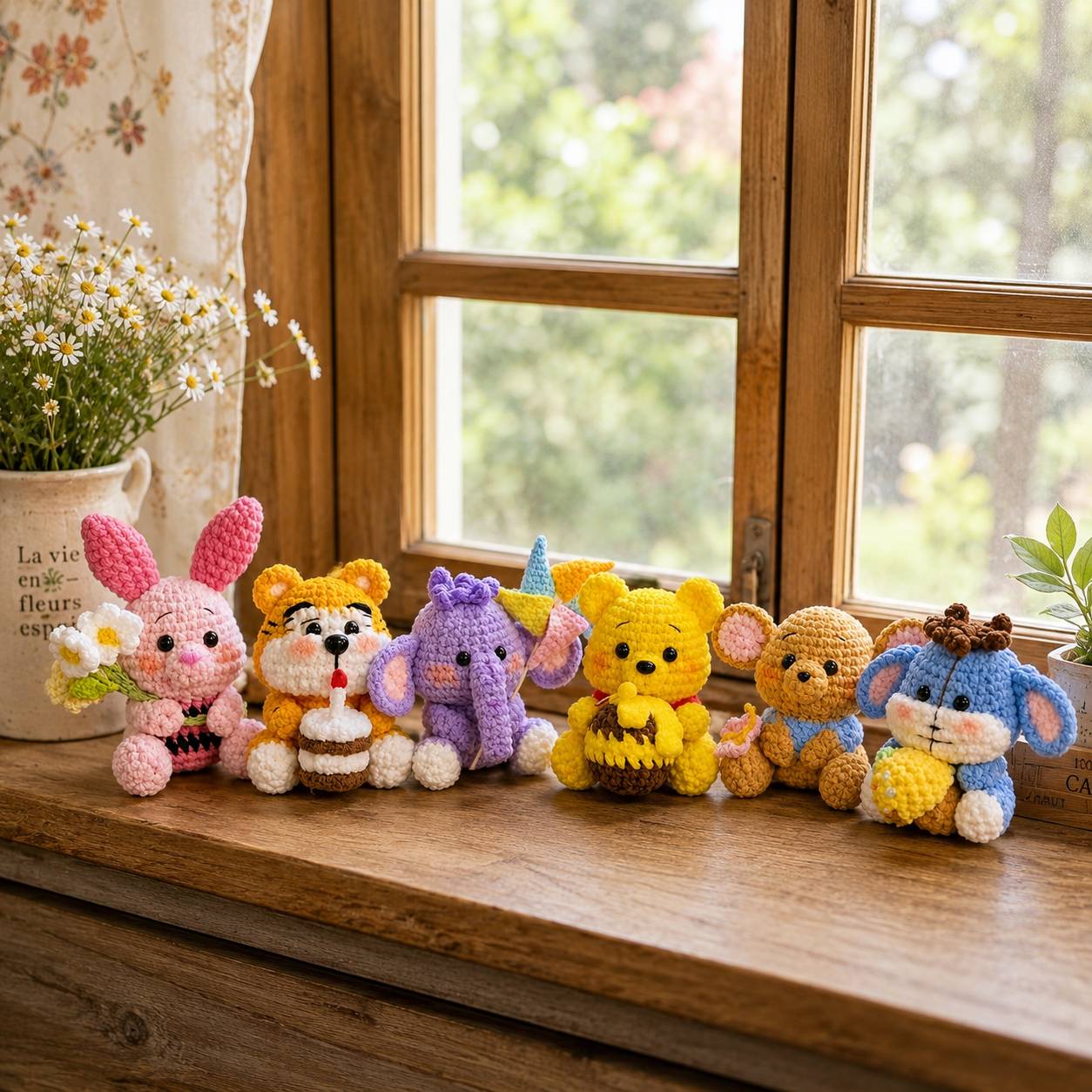 Bundle - Crochet Pooh Friends Pattern  | 5 Amigurumi PDF Patterns