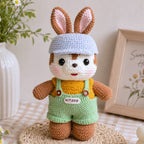 Cute Bunny Squirrel Crochet Pattern PDF for Beginner – Plush Toy Crochet