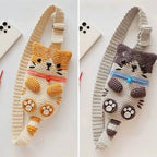 Cat Crossbody Bag Crochet Pattern PDF – Cute Kitty Shoulder Bag Tutorial