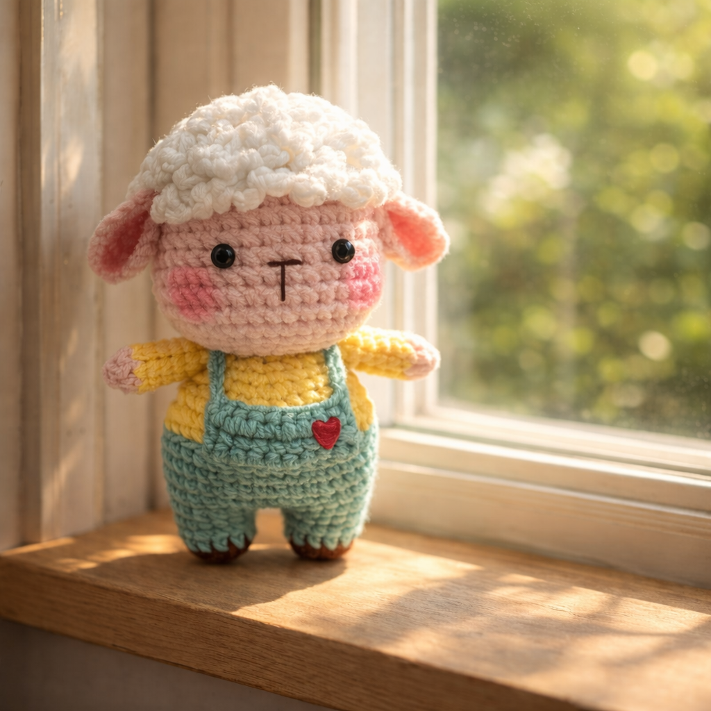Little Sheep Crochet Pattern | PDF + Video Tutorial