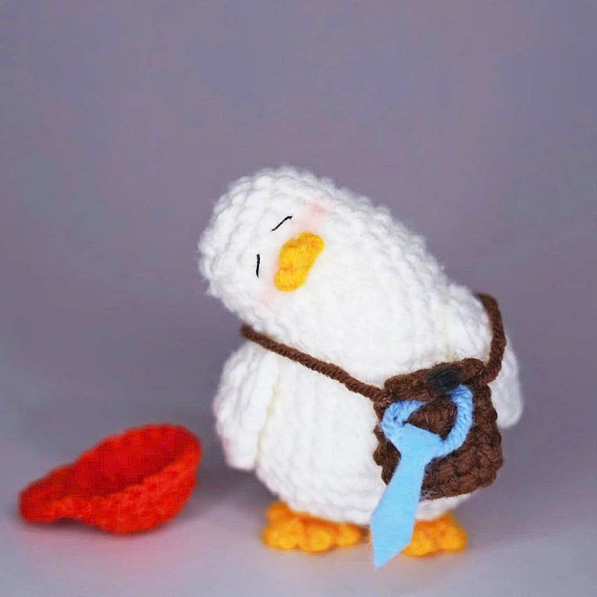 (Bundle) 4 Cute Amigurumi Ducks Crochet Bundle PDF Pattern (Sleep, Coffee, Vacation & Off Work)