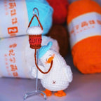 Bundle - 4 Cute Amigurumi Ducks Crochet PDF Pattern (Sleep, Coffee, Vacation & Off Work)