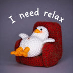 (Bundle) Emotional Support Duck Crochet PDF Pattern – 9 Cute Amigurumi Ducks Collection