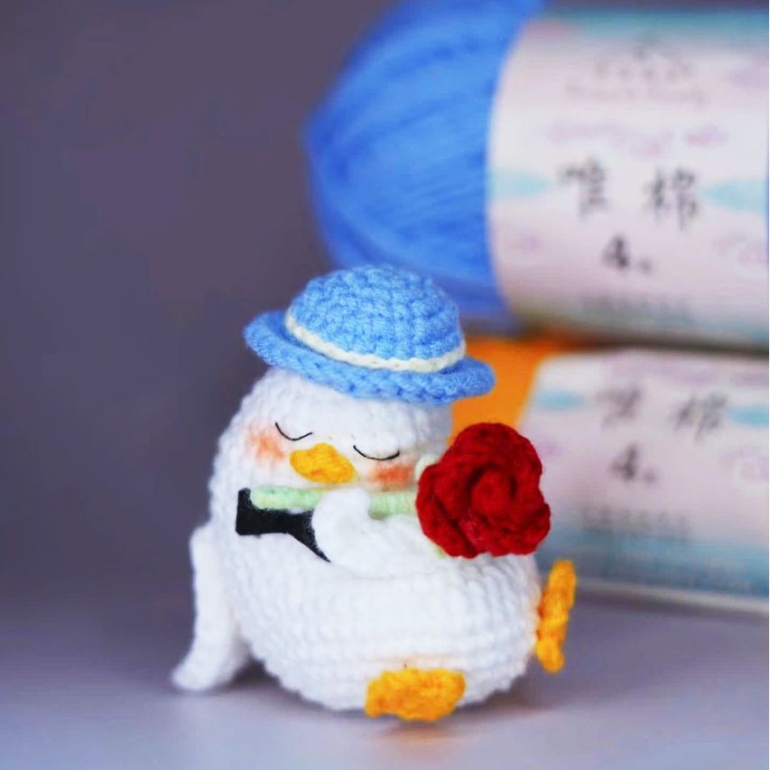 (Bundle) Emotional Support Duck Crochet PDF Pattern – 9 Cute Amigurumi Ducks Collection