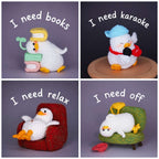 (Bundle) Emotional Support Duck Crochet PDF Pattern – 9 Cute Amigurumi Ducks Collection