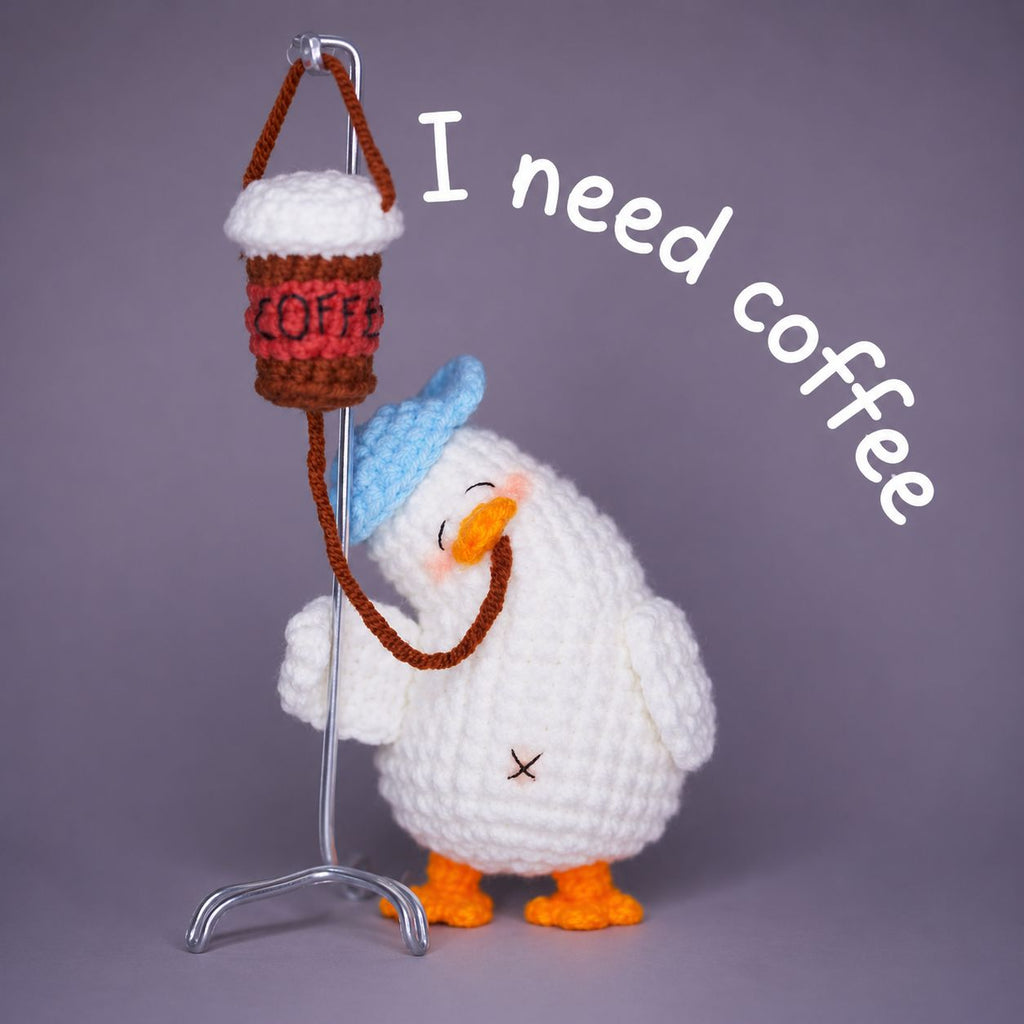 (Bundle) Emotional Support Duck Crochet PDF Pattern – 9 Cute Amigurumi Ducks Collection