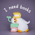 "I Need a Break" Duck Collection – Set of 9 Handmade Crochet Ducks | Funny Amigurumi Desk Decor & Gift Set