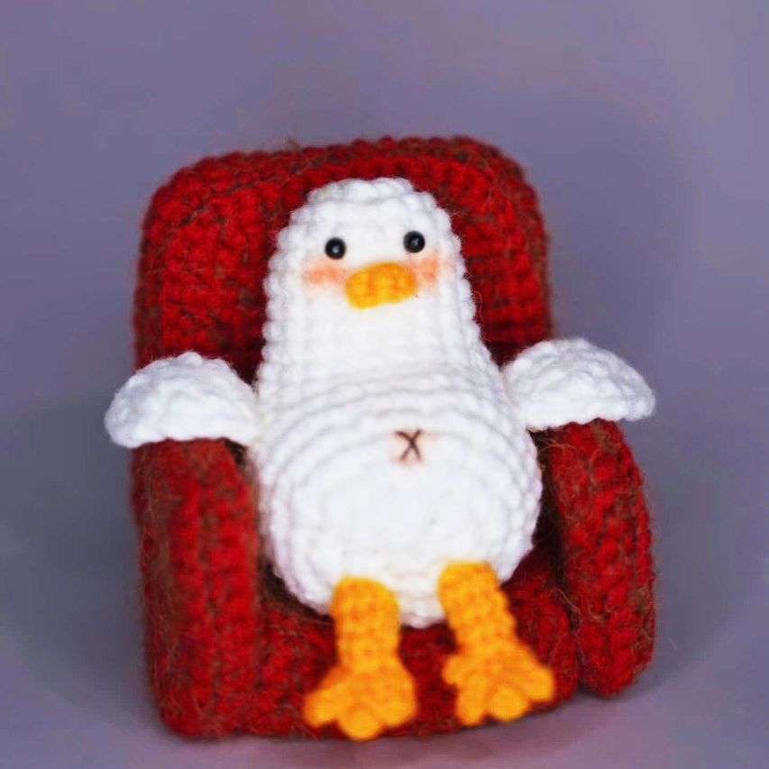 (Bundle) Emotional Support Duck Crochet PDF Pattern – 9 Cute Amigurumi Ducks Collection