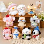 Handmade Crochet Animal Bundle – 10 Cute Amigurumi Plush Toys | Kawaii Crochet Animals