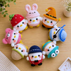 Bundle -  8 Cute Chick Crochet Pattern PDF | Kawaii Amigurumi Chick Collection