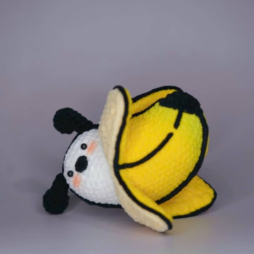 Bundle - 3 Banana Amigurumi Crochet Pattern PDF | Cute Fruit Animal Crochet Patterns