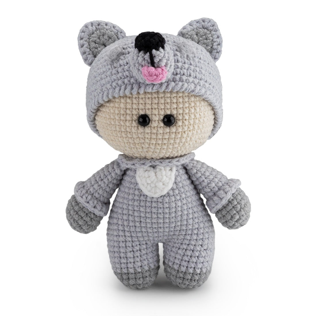 Bundle - Doll in Sheep & Wolf Outfit Crochet Pattern | PDF Tutorial