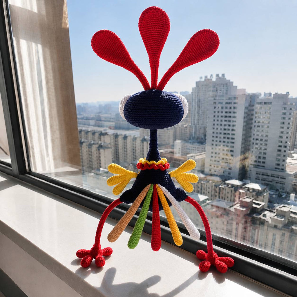 Funny Chicken Crochet Pattern PDF | Quirky Amigurumi Bird Pattern