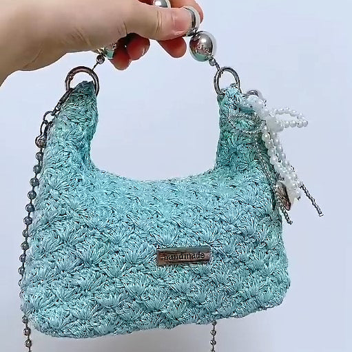 Elegant Seashell Crochet Handbag Pattern PDF