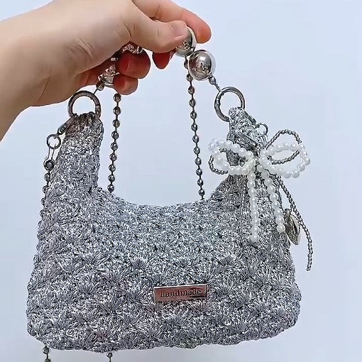 Elegant Seashell Crochet Handbag Pattern PDF