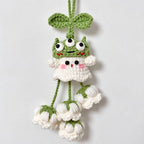 Bundle - Ghost Keychain Crochet Pattern PDF – Halloween Amigurumi Keychain Patterns