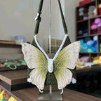 Butterfly Crochet Shoulder Bag – Handmade Knit Purse