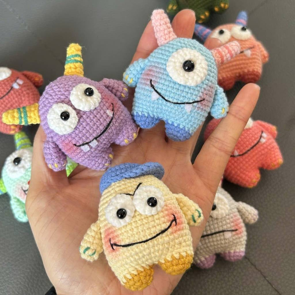 Little Monster Amigurumi Crochet Pattern PDF | Cute Monster Crochet Pattern