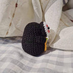 No-Face Crochet Pattern PDF – Macaron with Pumpkin Bucket, Halloween Crochet