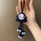 No Face Ghost Keychain Crochet Pattern PDF – Kaonashi Amigurumi Keychain