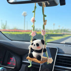 Panda Crochet Pattern PDF – Cute Amigurumi Panda on Swing