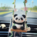 Panda Crochet Pattern PDF – Cute Amigurumi Panda on Swing