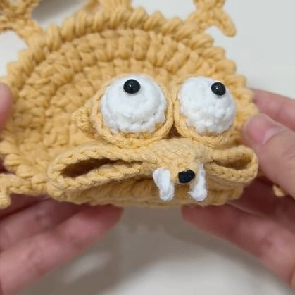 Bad Luck Squirrel Coaster Crochet Pattern | PDF + Video Tutorial