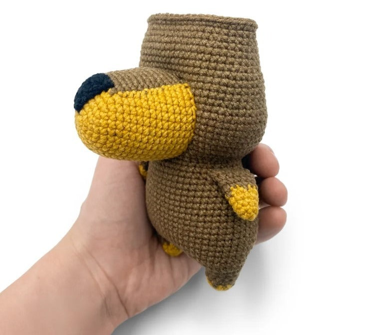 Dachshund Puppy Amigurumi Crochet Pattern – PDF Digital Download | Cute Dog Plush Toy Tutorial (US Terms)