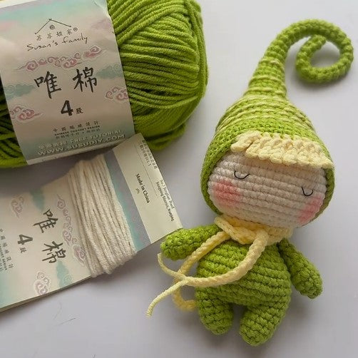 Little Green Elf Crochet Pattern | PDF + Video Tutorial