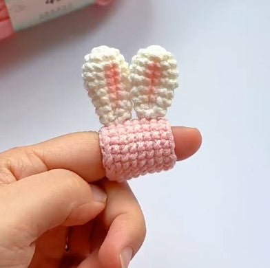 FREE Cute Bunny Judy Crochet Pattern (keychain) - PDF Download